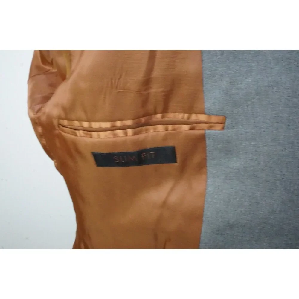 Joseph Jos a Bank Slim Fit Light Gray Wool Sport Coat Jacket Sz 39L BRAND NEW